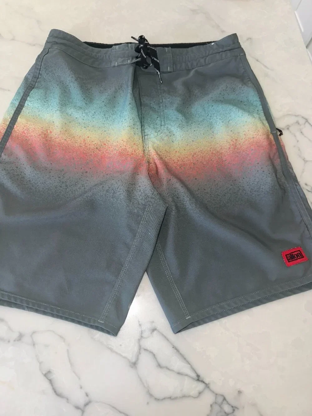 Alton koi Spray Paint Gradient Boardshorts